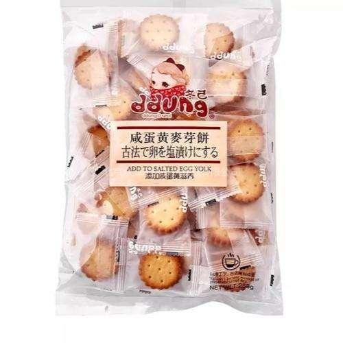 冬己咸蛋黄麦芽饼干